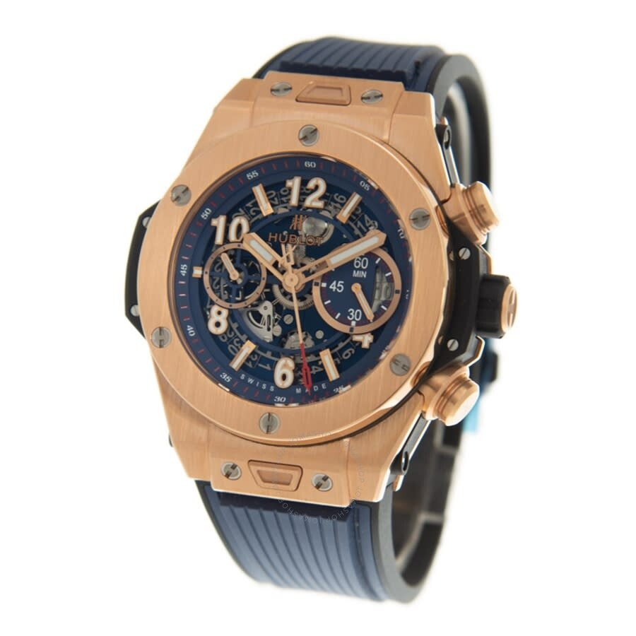 Hublot Unico Big Bang Chronograph Automatic Blue Dial Men's Watch 411.OX.5189.RX - 4