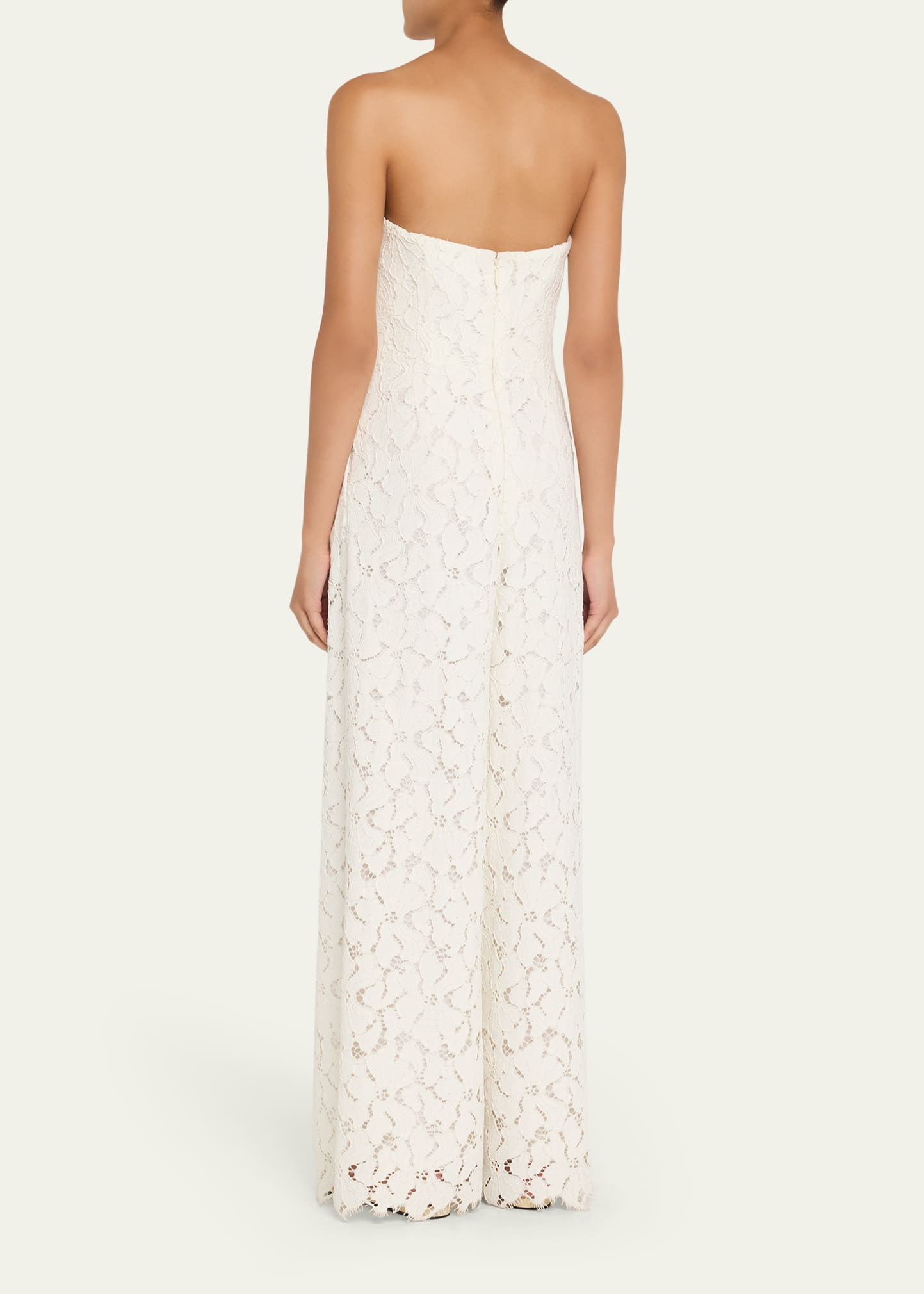 Rebecca Strapless Lace Jumpsuit - 3