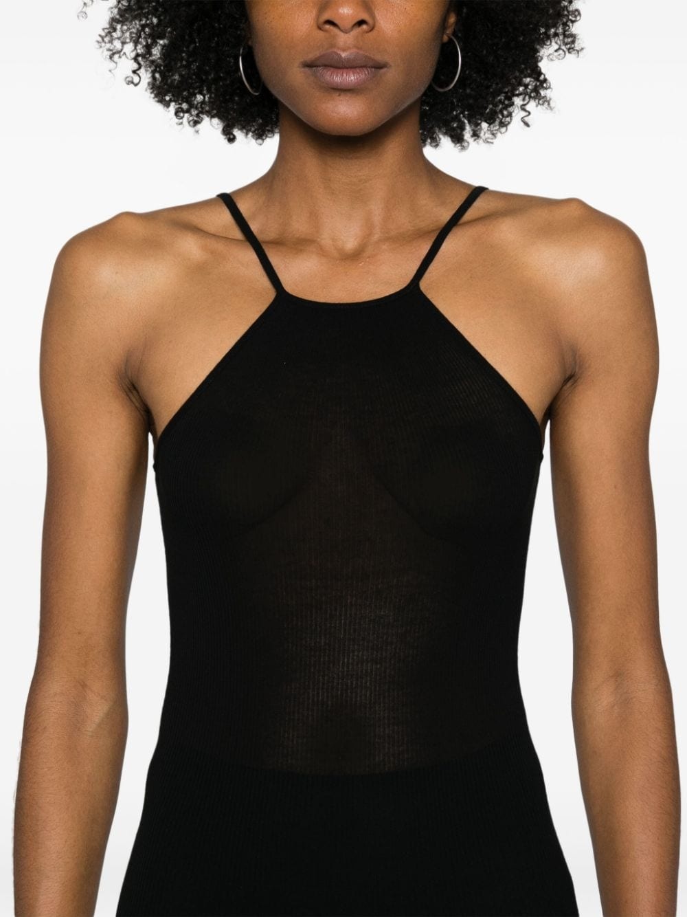Scorpio ribbed-knit midi dress - 5