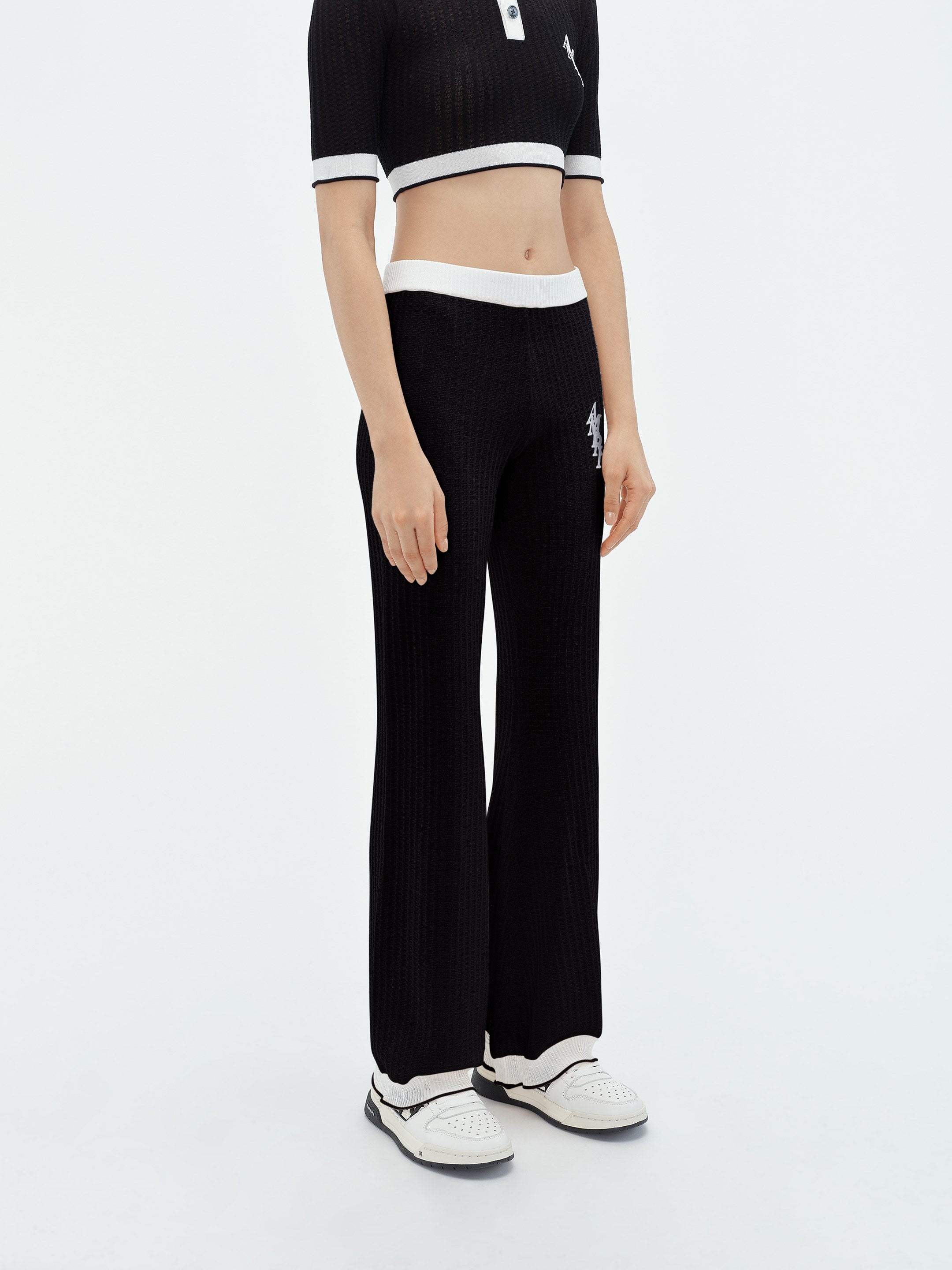 FLARE KNIT PANT - 4