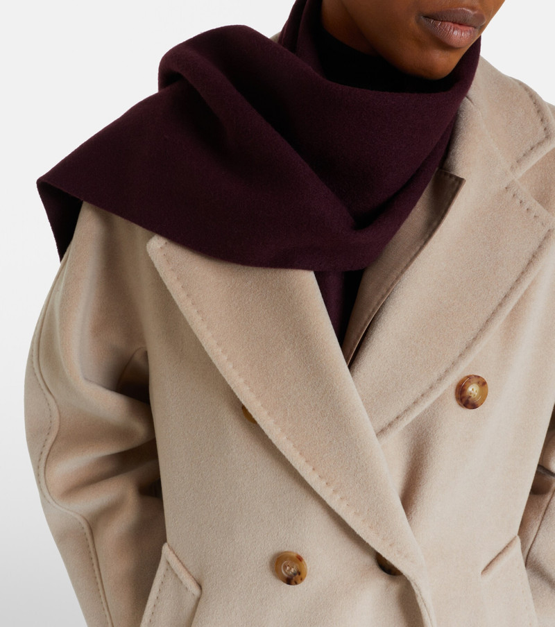 Max Mara Logo wool scarf outlook