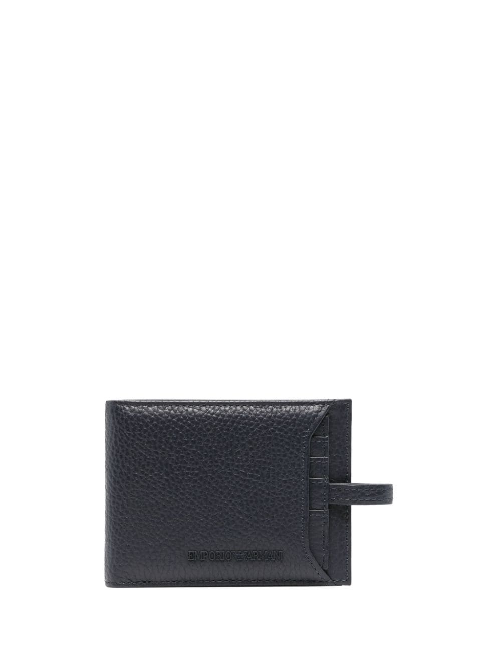 logo-embossed bi-fold wallet - 1