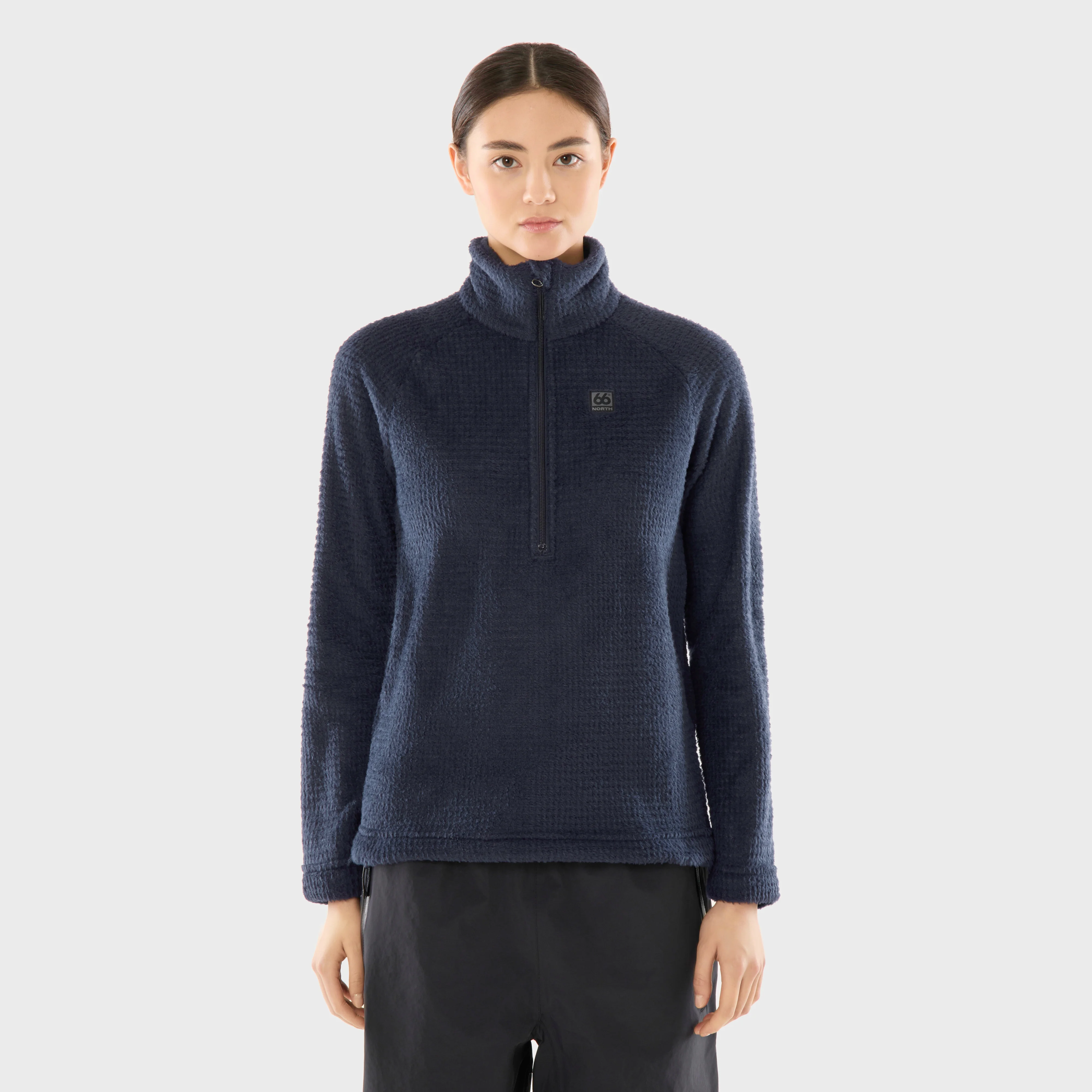 Women's Hrannar Zip Neck - 1