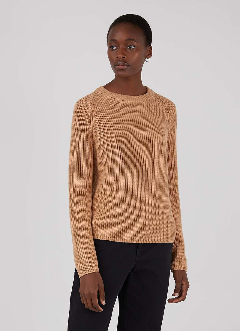 Cotton Boxy Crew Neck Jumper 1