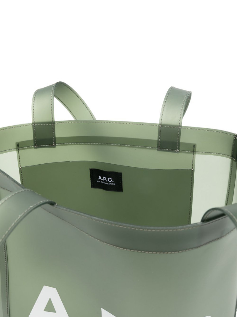 Lou logo-detail tote bag 5