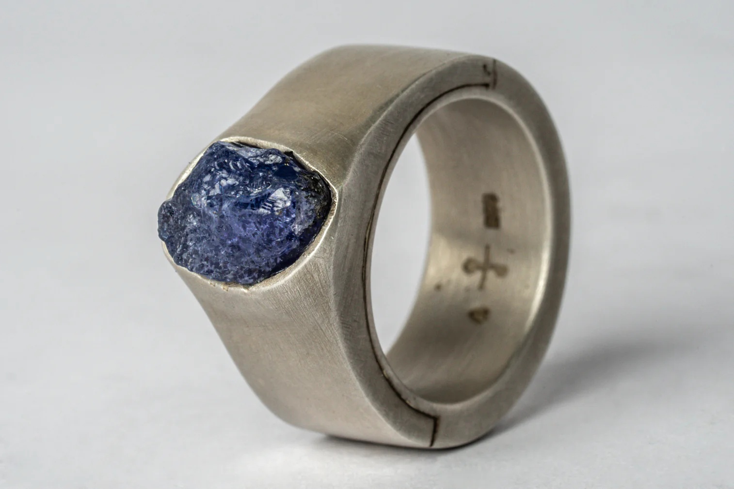 PARTS OF FOUR Sistema Ring (Terrestrial Surfaced, Expanded, 9mm, Tanzanite, DA+TAN) - 2