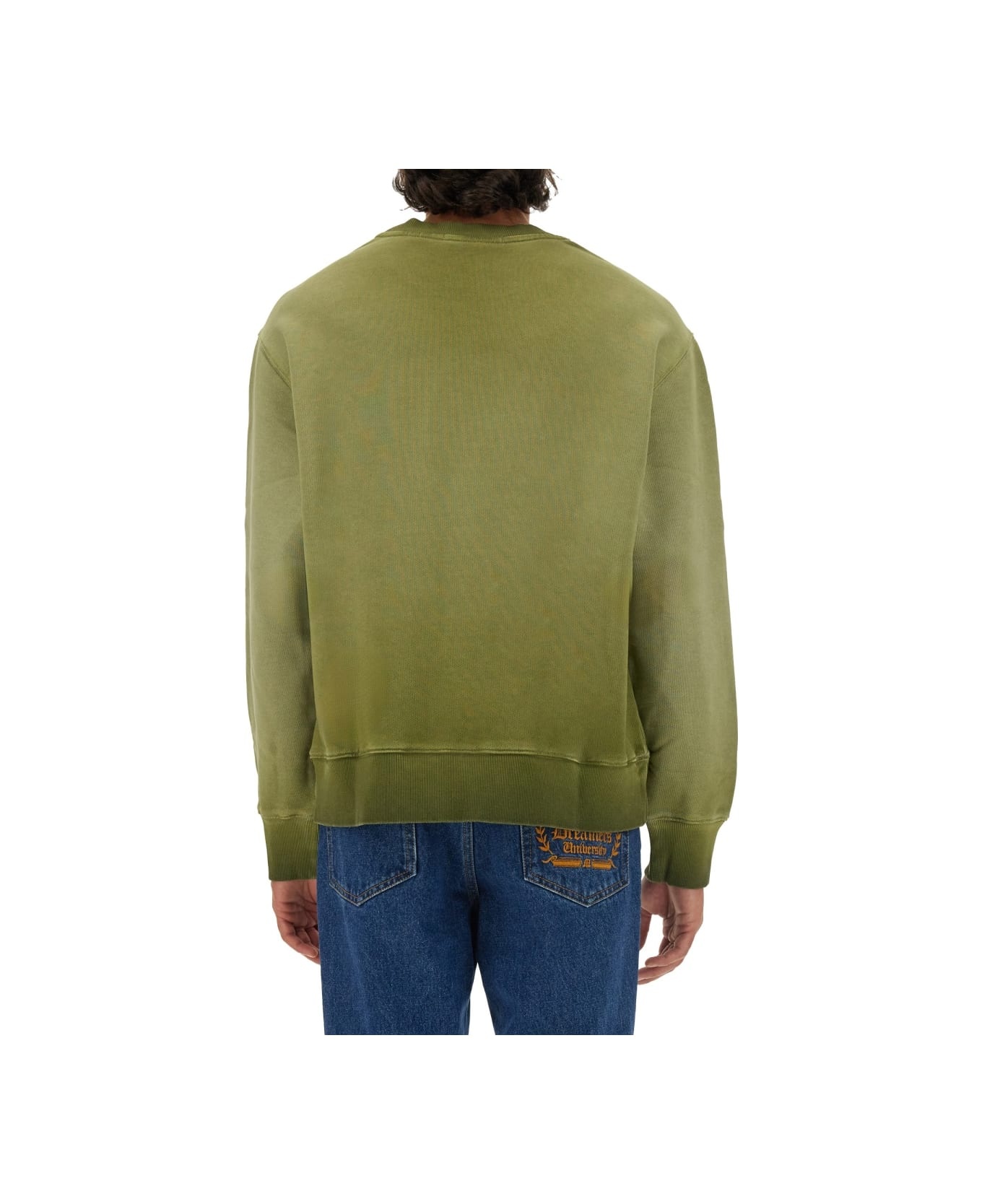 Washed Out Jersey Sweatshirt - 3