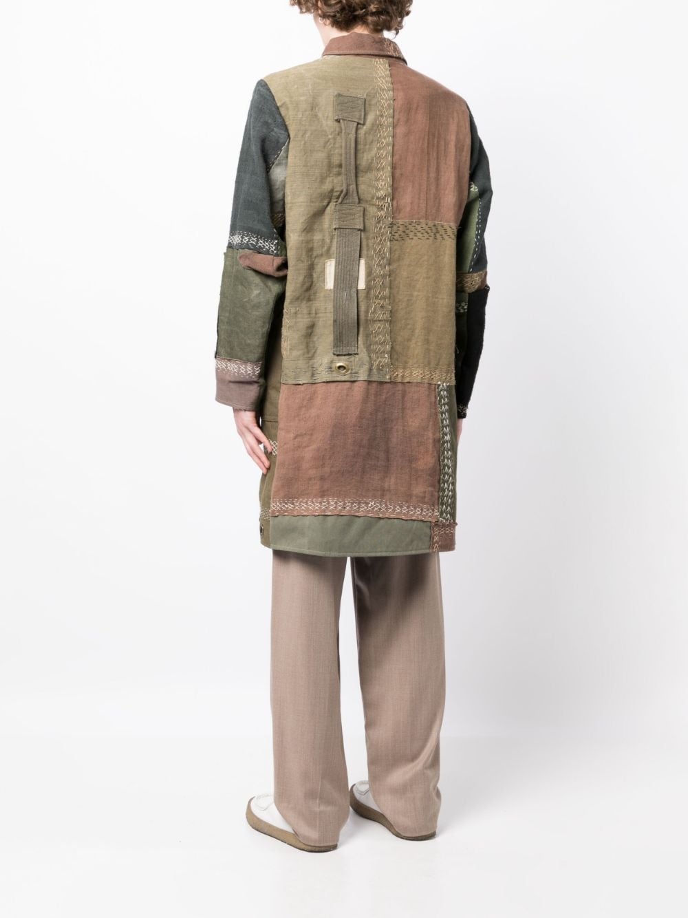 CEDRIC COTTON SINGLE-BREASTED COAT - 3