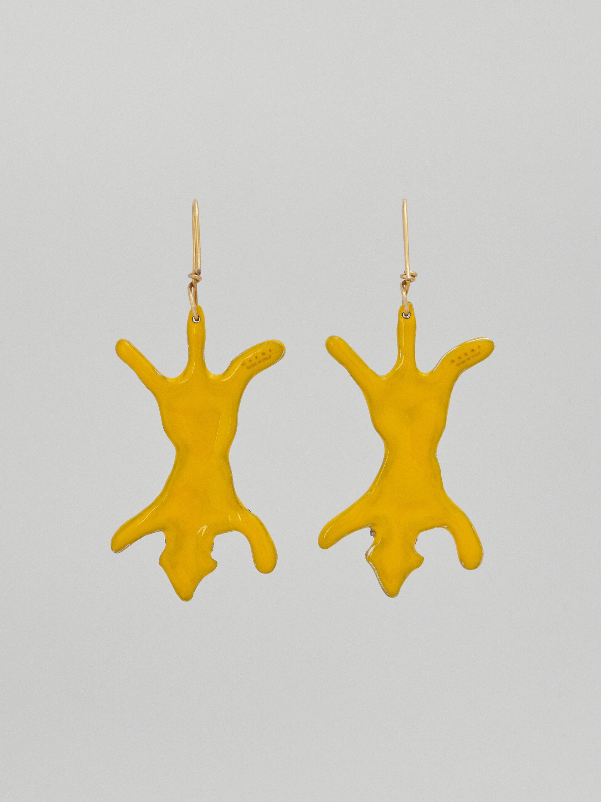 BRASS JUNGLE JAGUAR EARRINGS - 3