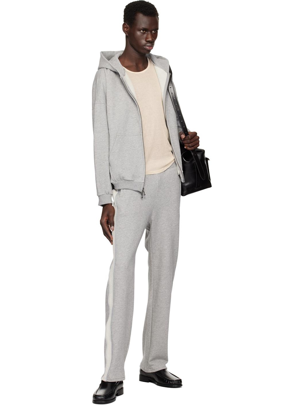 【関税込み】John Elliott グレー Frances フルジップ フーディ Frances Full Zip / Sage