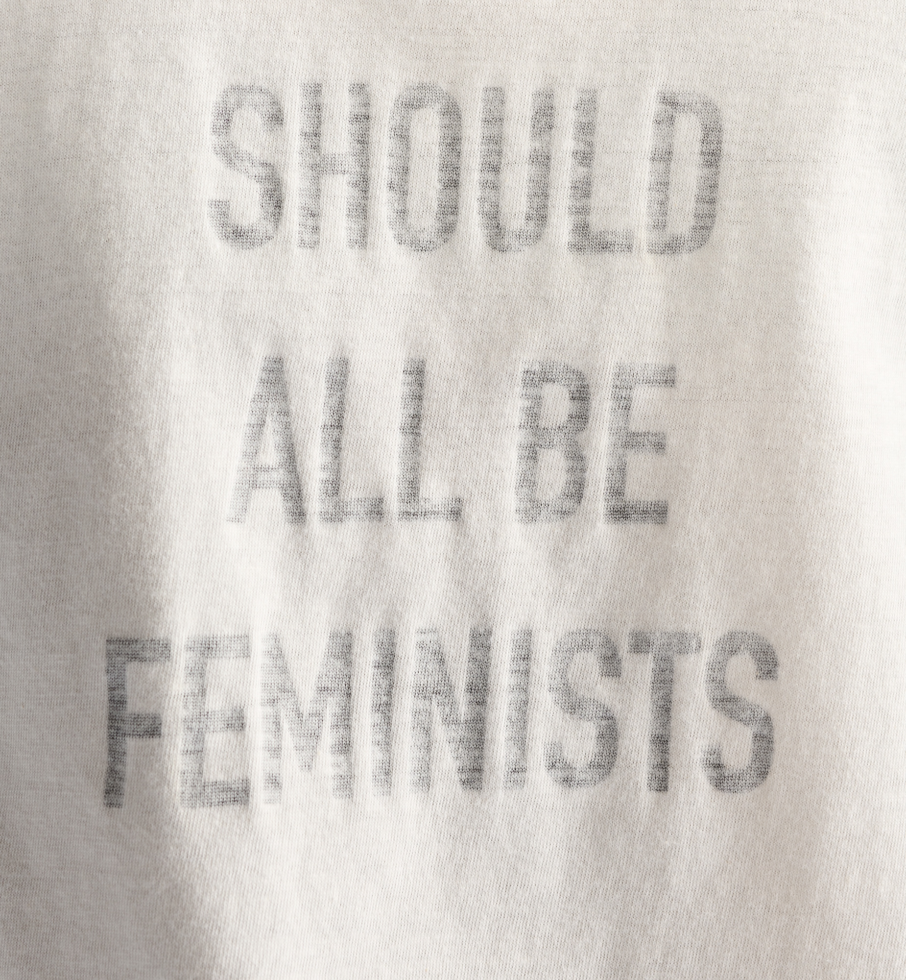 【ディオール】We Should All Be Feminists Tシャツ Christian Dior Black 