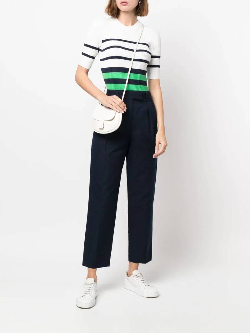 A.P.C. concealed-front fastening trousers outlook