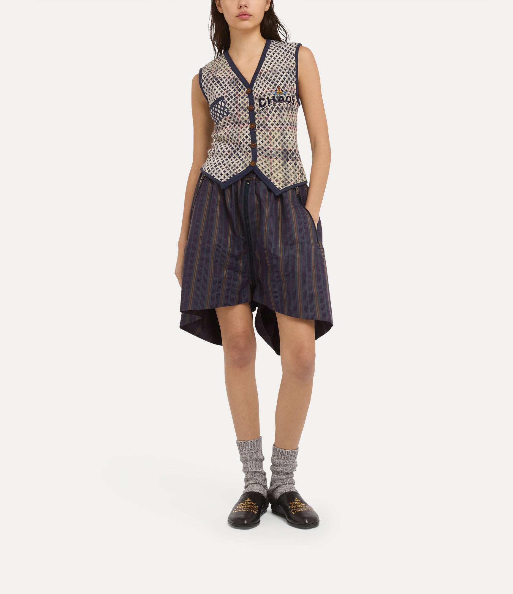 ZIP SALOON CULOTTES - 2