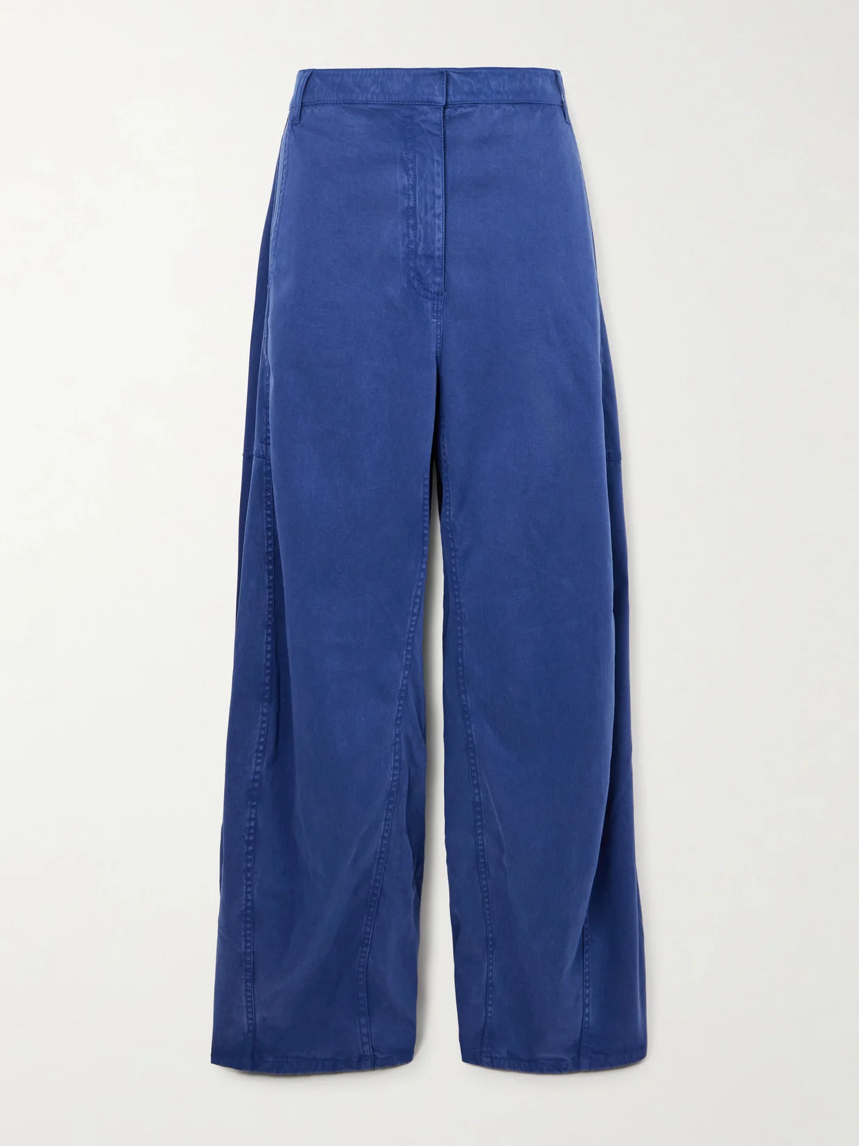 Sid Tencel Lyocell-blend Wide-leg Pants - 1