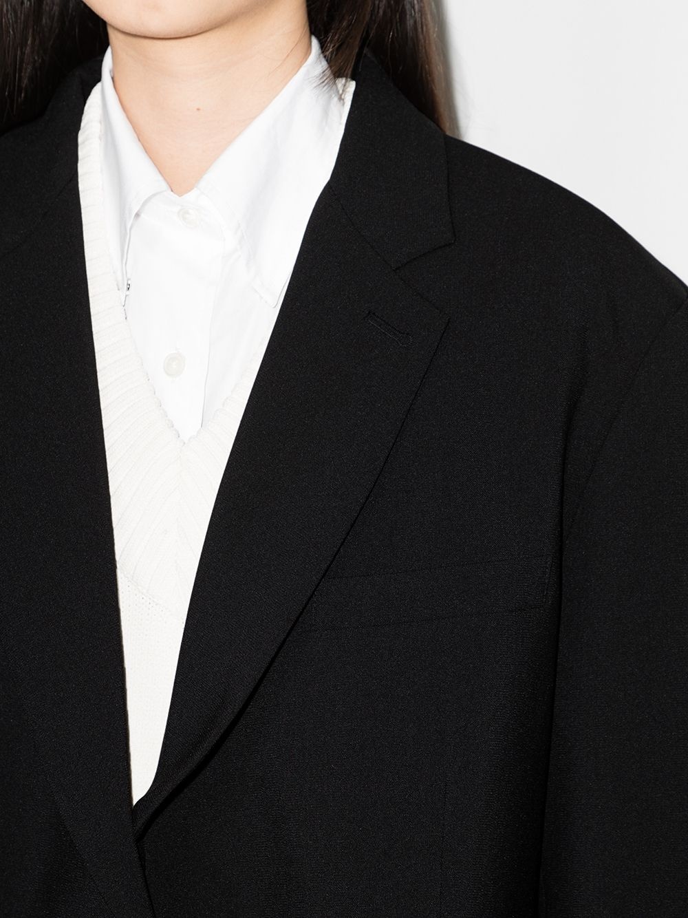 Bea single-breasted oversize blazer - 4
