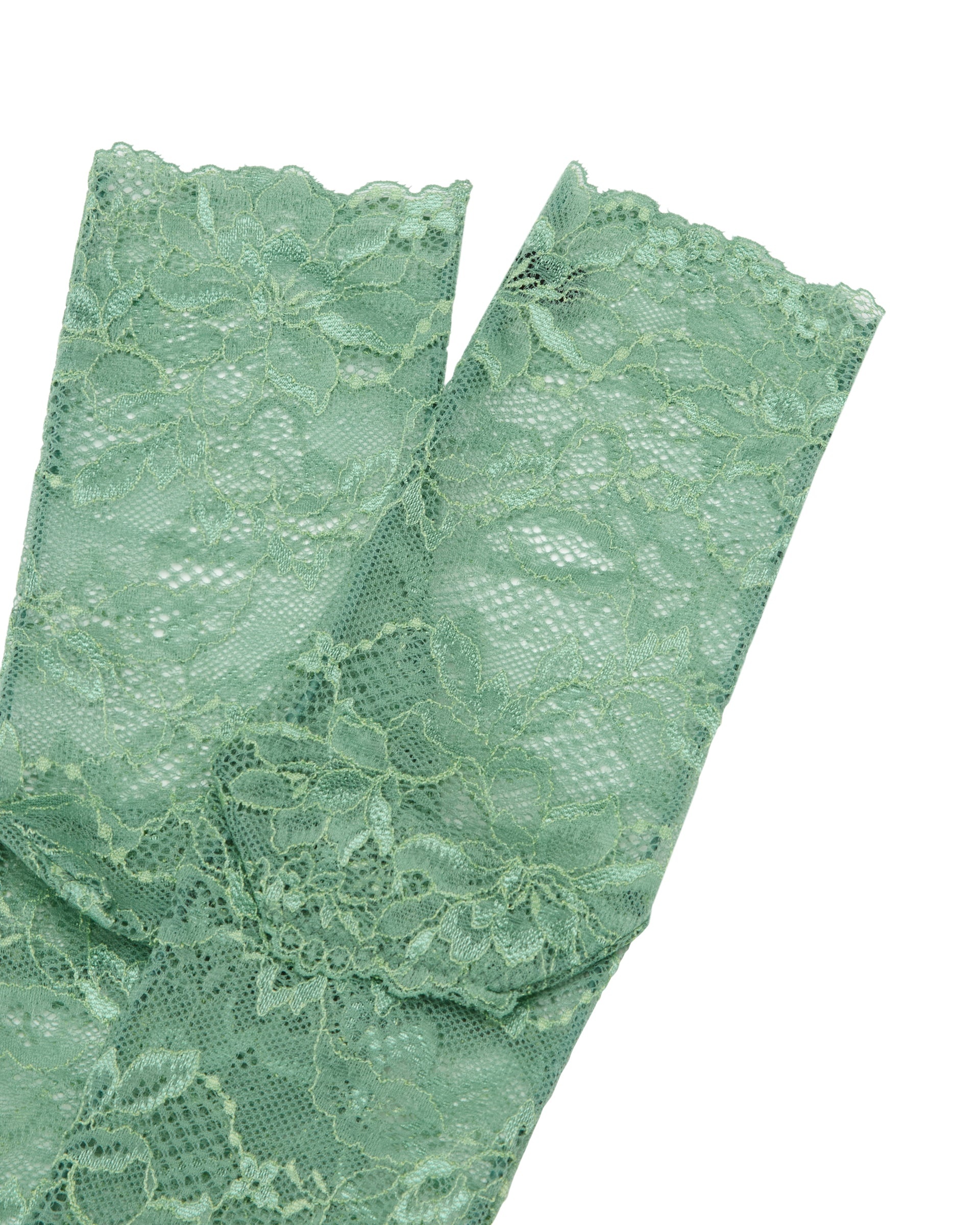 Green Lace Socks - 3