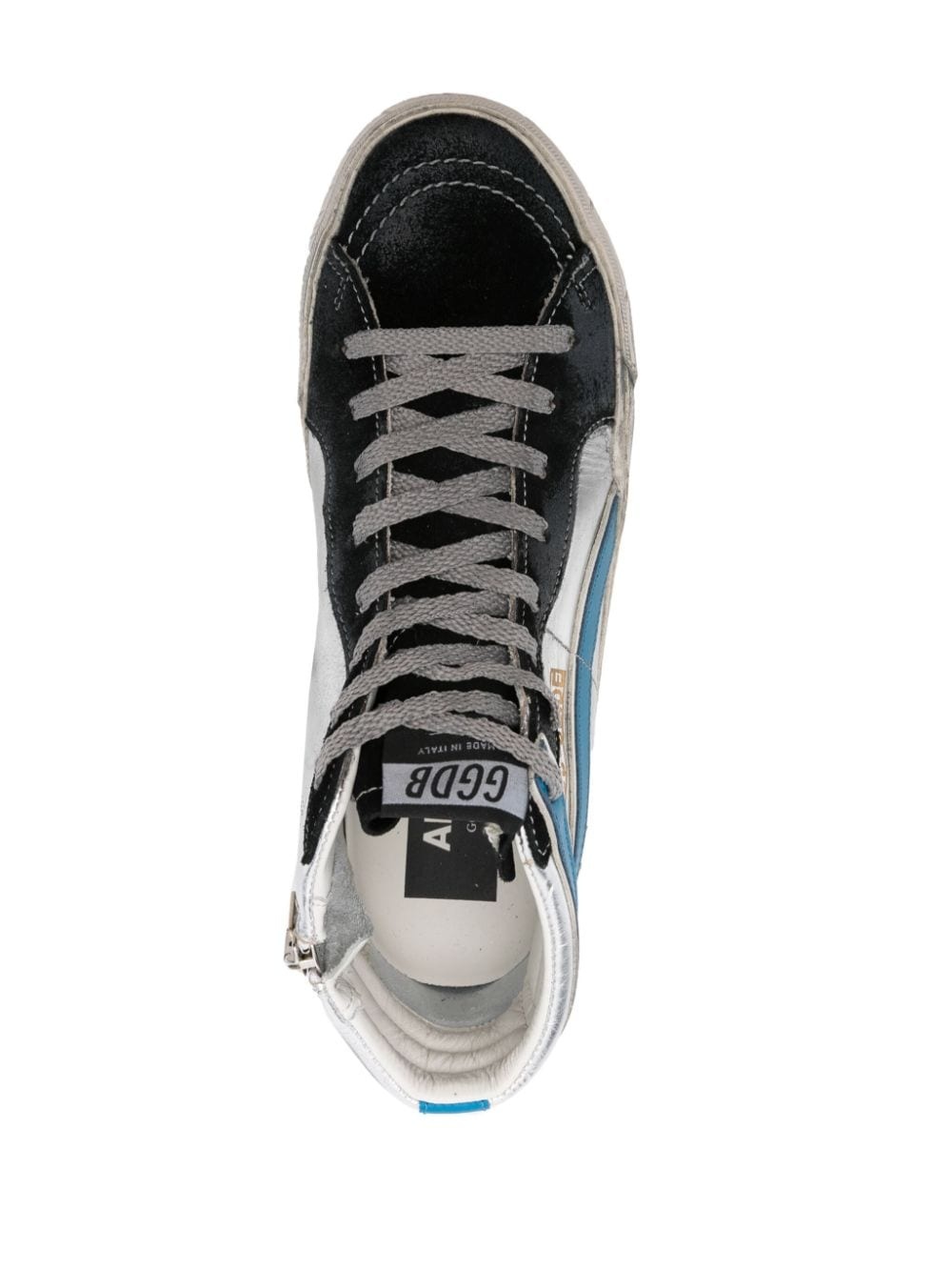 Slide high-top sneakers - 4