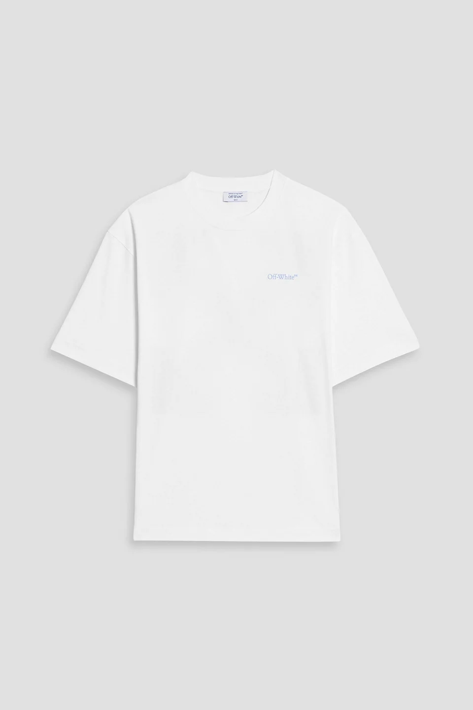 Printed cotton-jersey T-shirt - 1