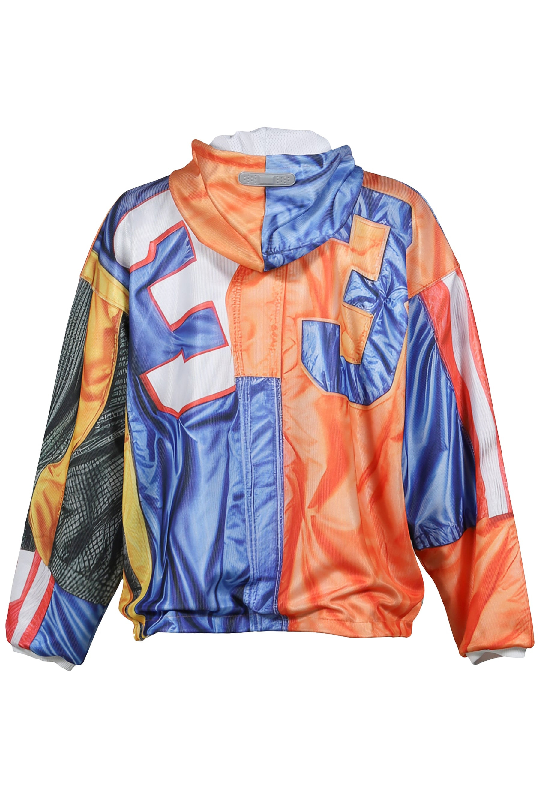 PATCHWORK HOODIE (DOM36 BIS) / ORG - 7