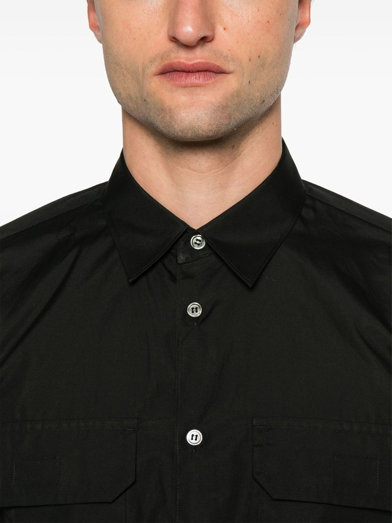 draped-detail shirt 5