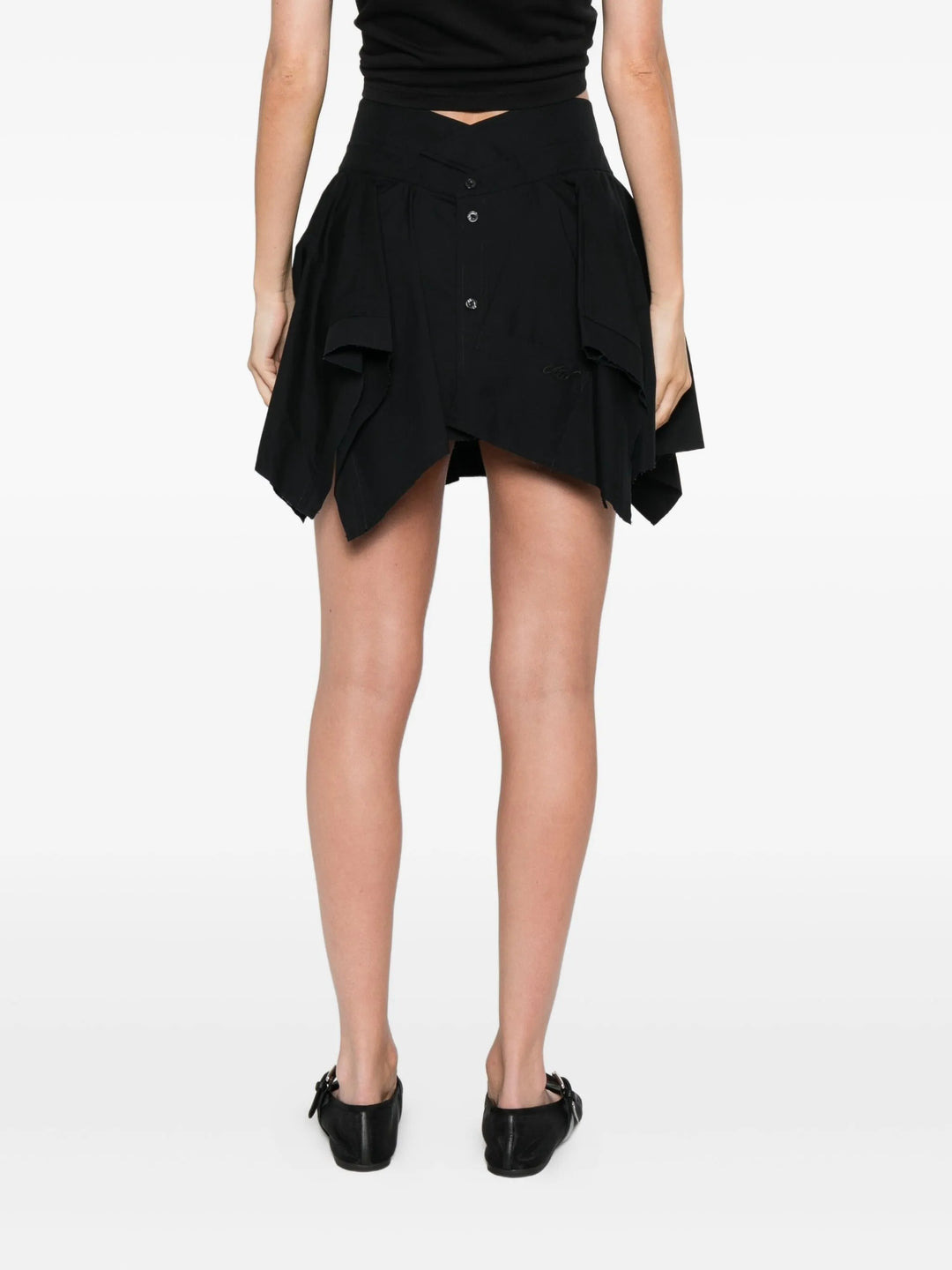 Cut Off Skirt - 4