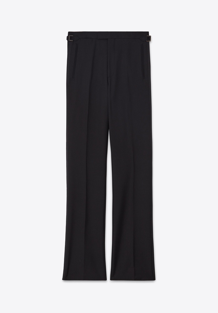 TROUSER 77 BLACK TUX WOOL - 2