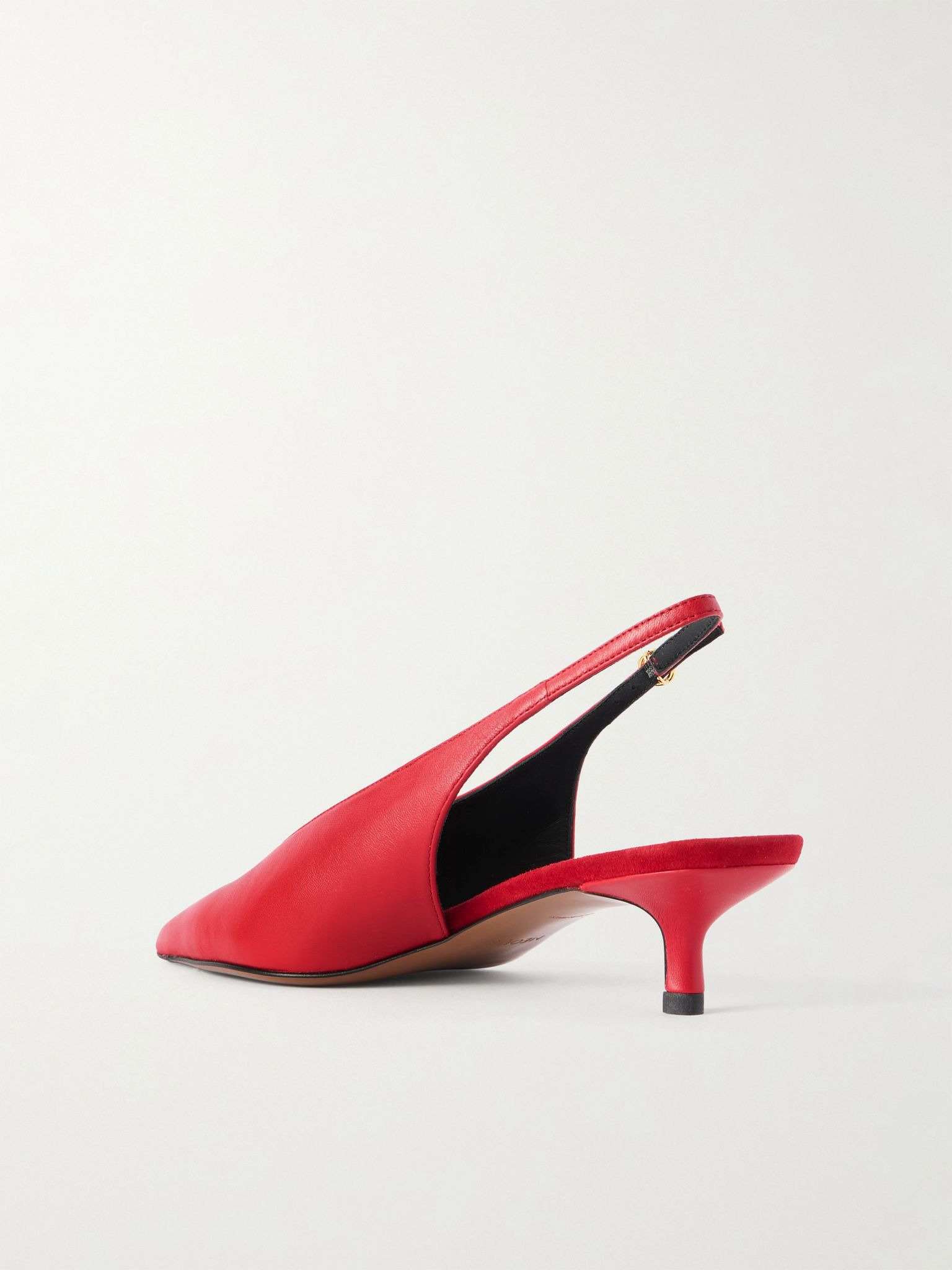 Diske leather slingback pumps Red - 3