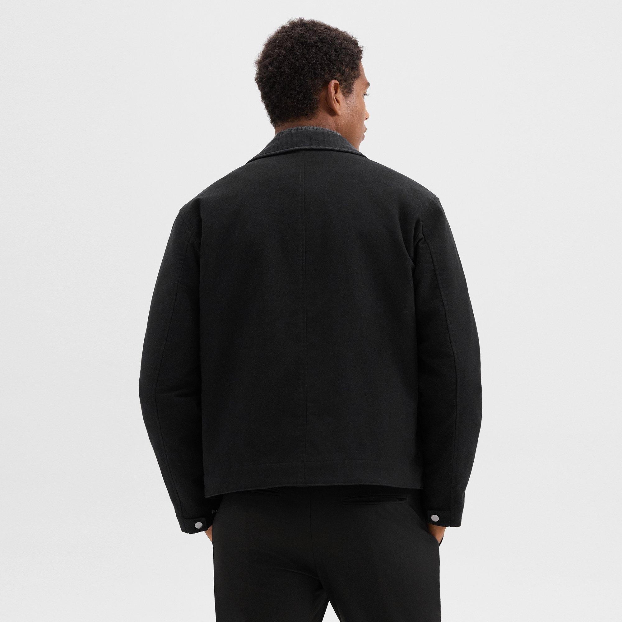 Workwear Jacket in Moleskin Twill - 4