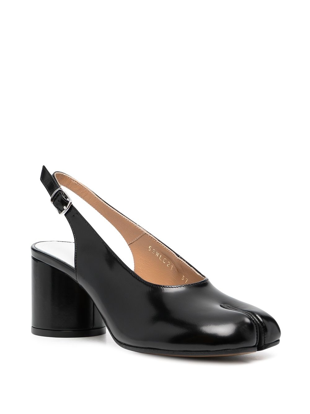 70mm Tabi slingback pumps - 2