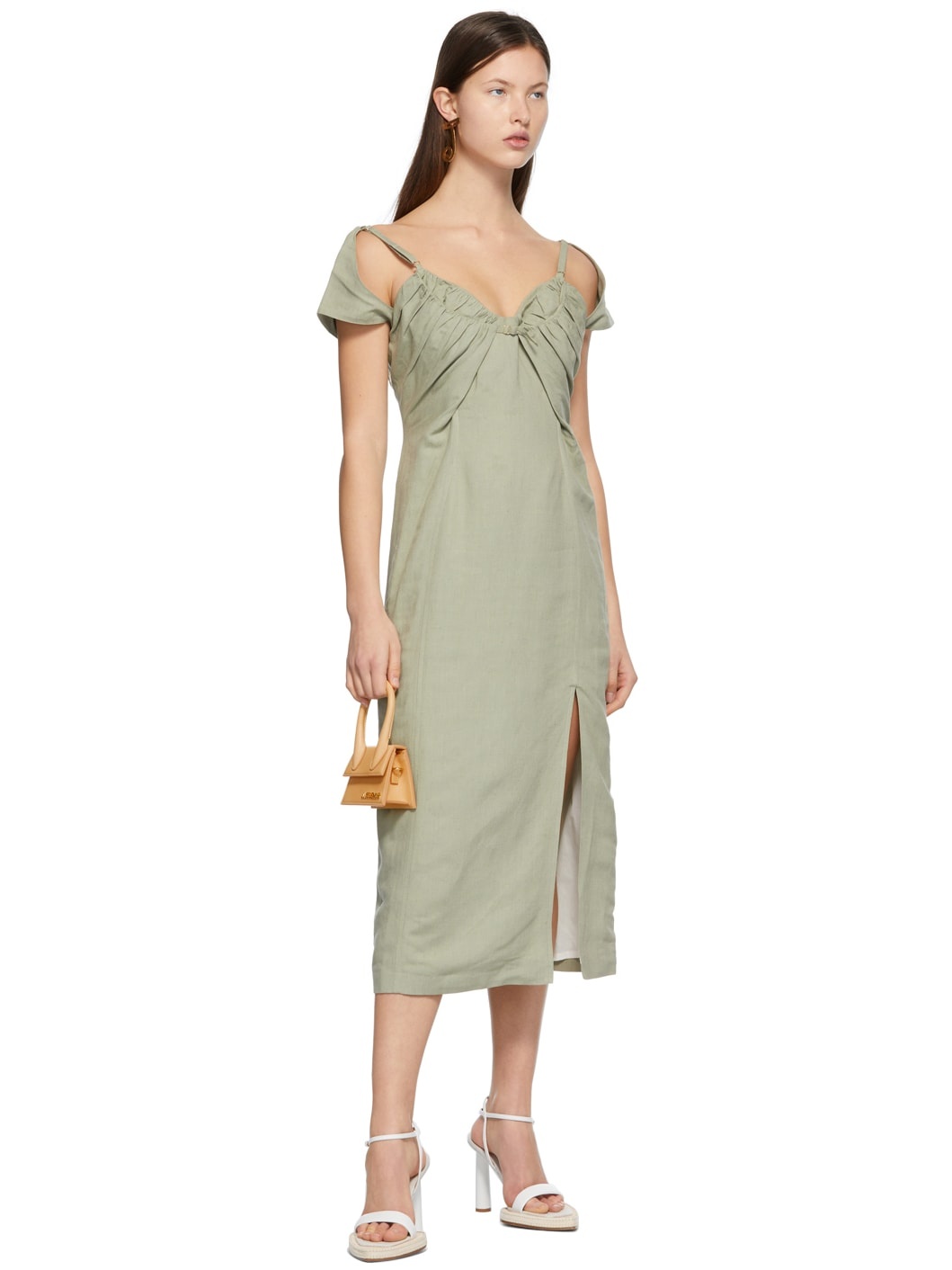 Green 'La Robe Tovallo' Dress - 4