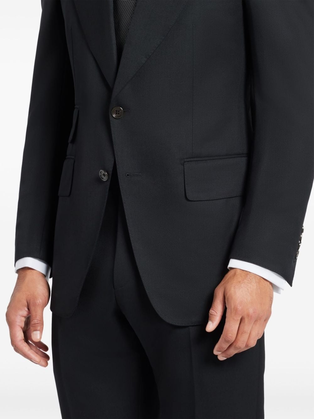 O'Connor wool-mohair blend suit - 5