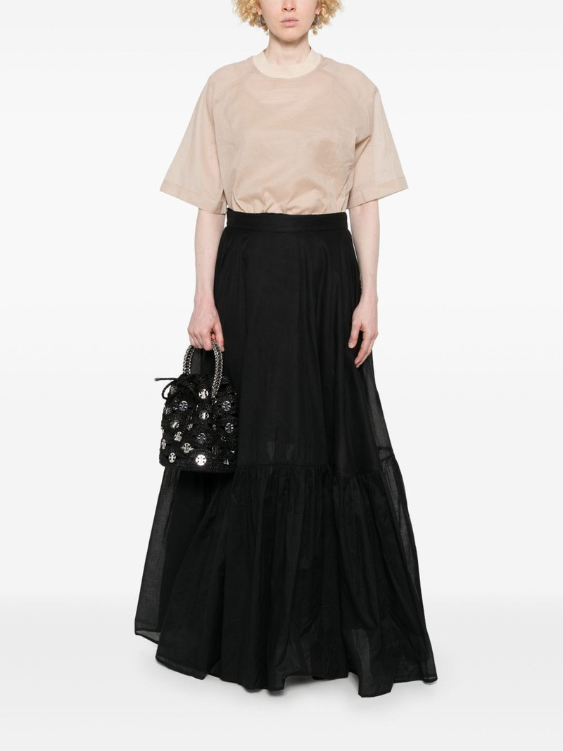 Plan C organza maxi skirt outlook