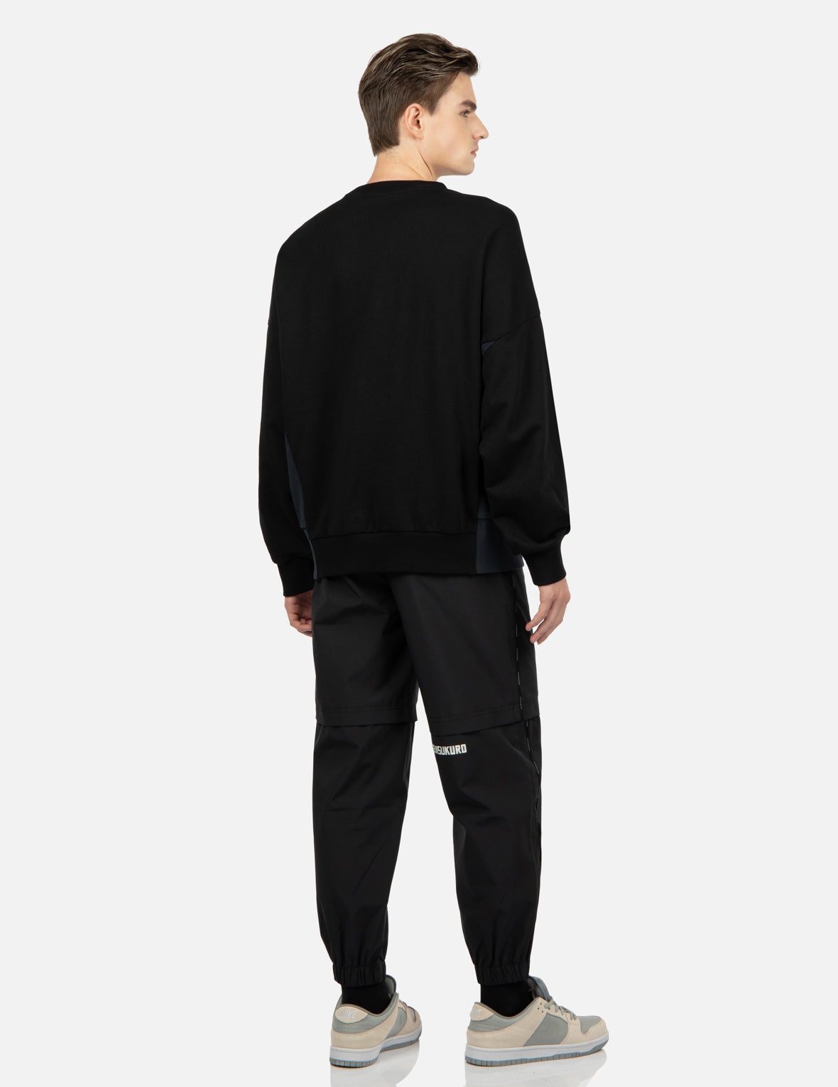 Contrast Side Pannels Sweatshirt - 4