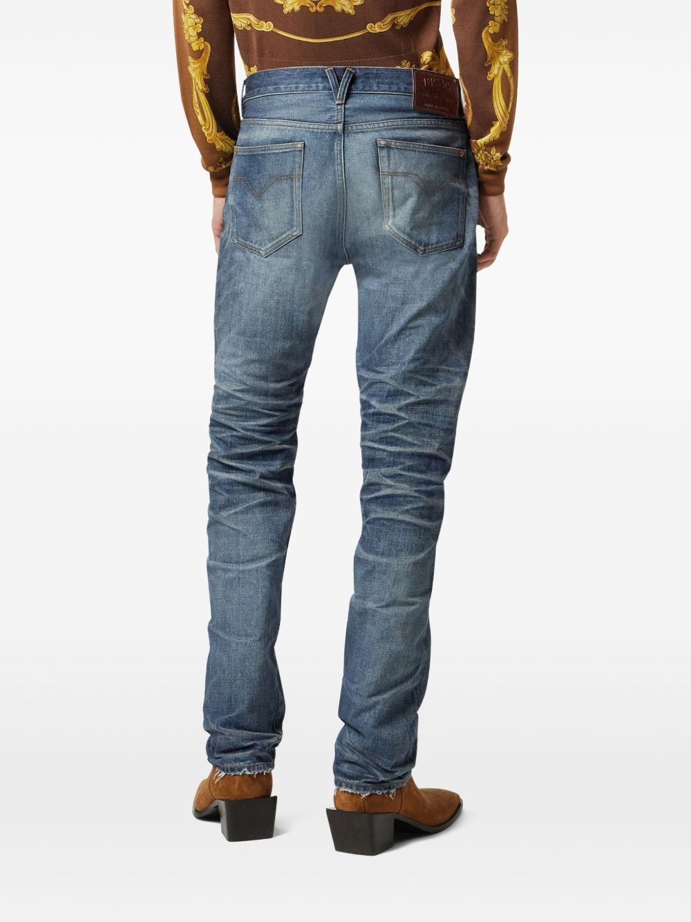 straight-leg jeans - 4
