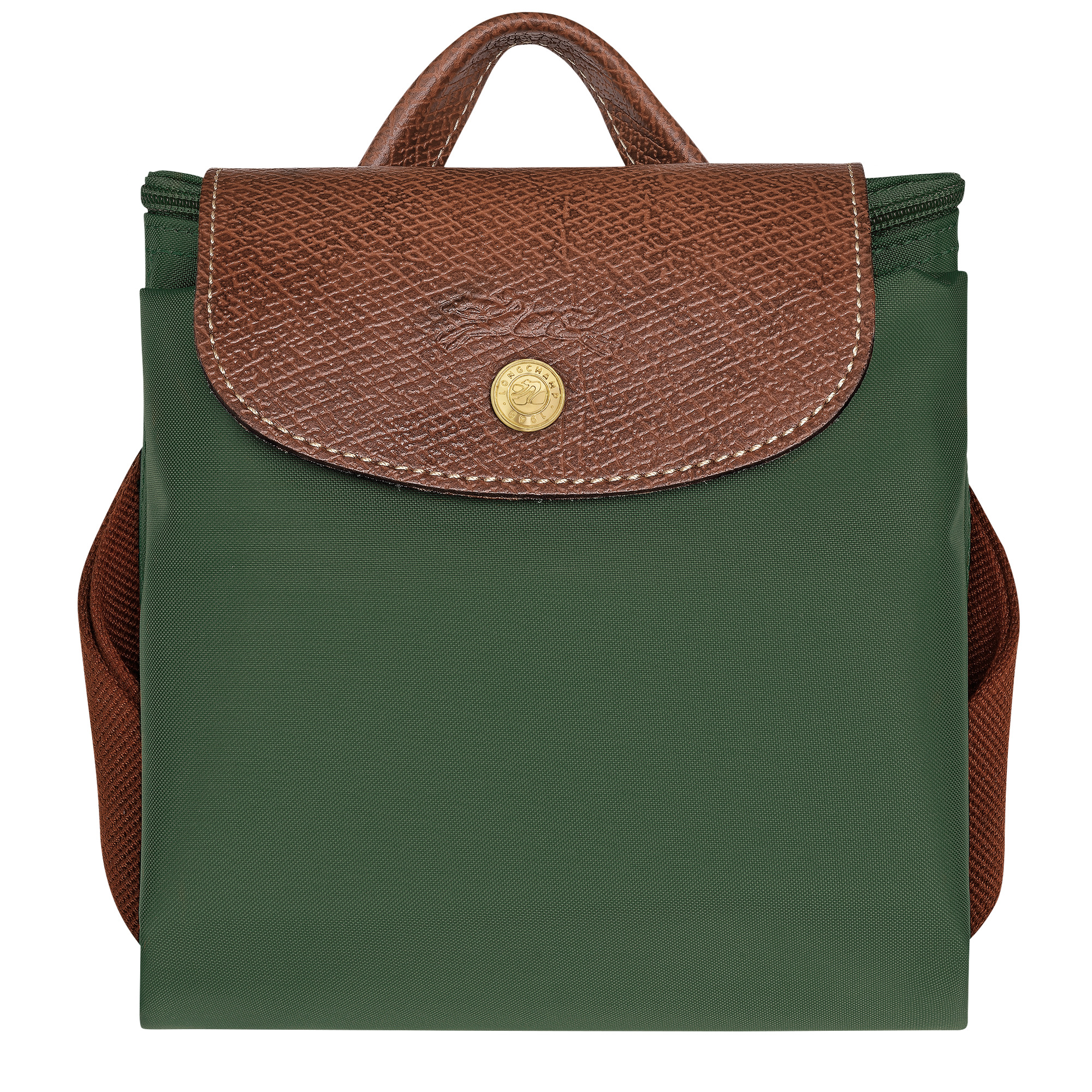 Le Pliage Original M Backpack British Green - Canvas - 7