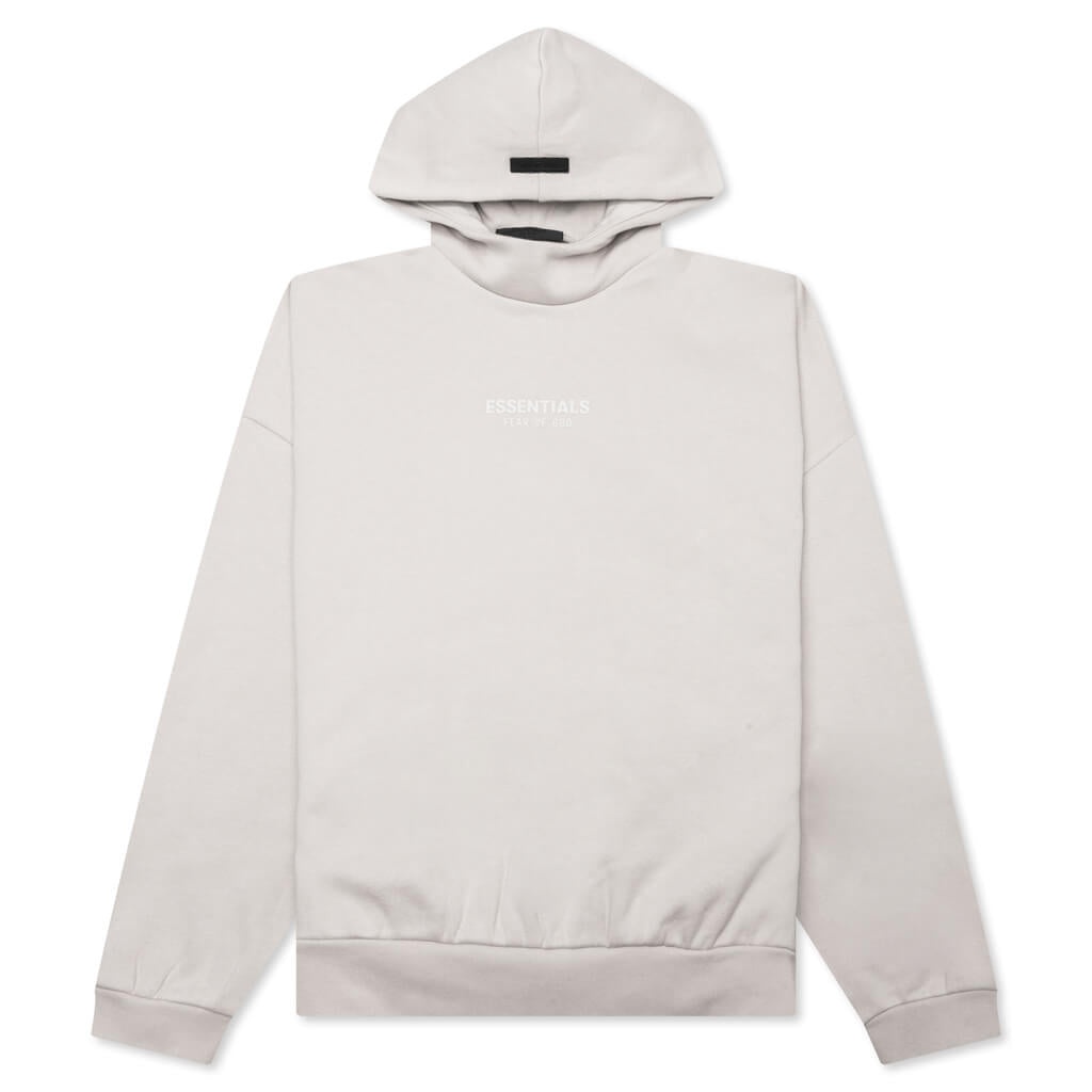 ESSENTIAL HOODIE - SILVER CLOUD - 1