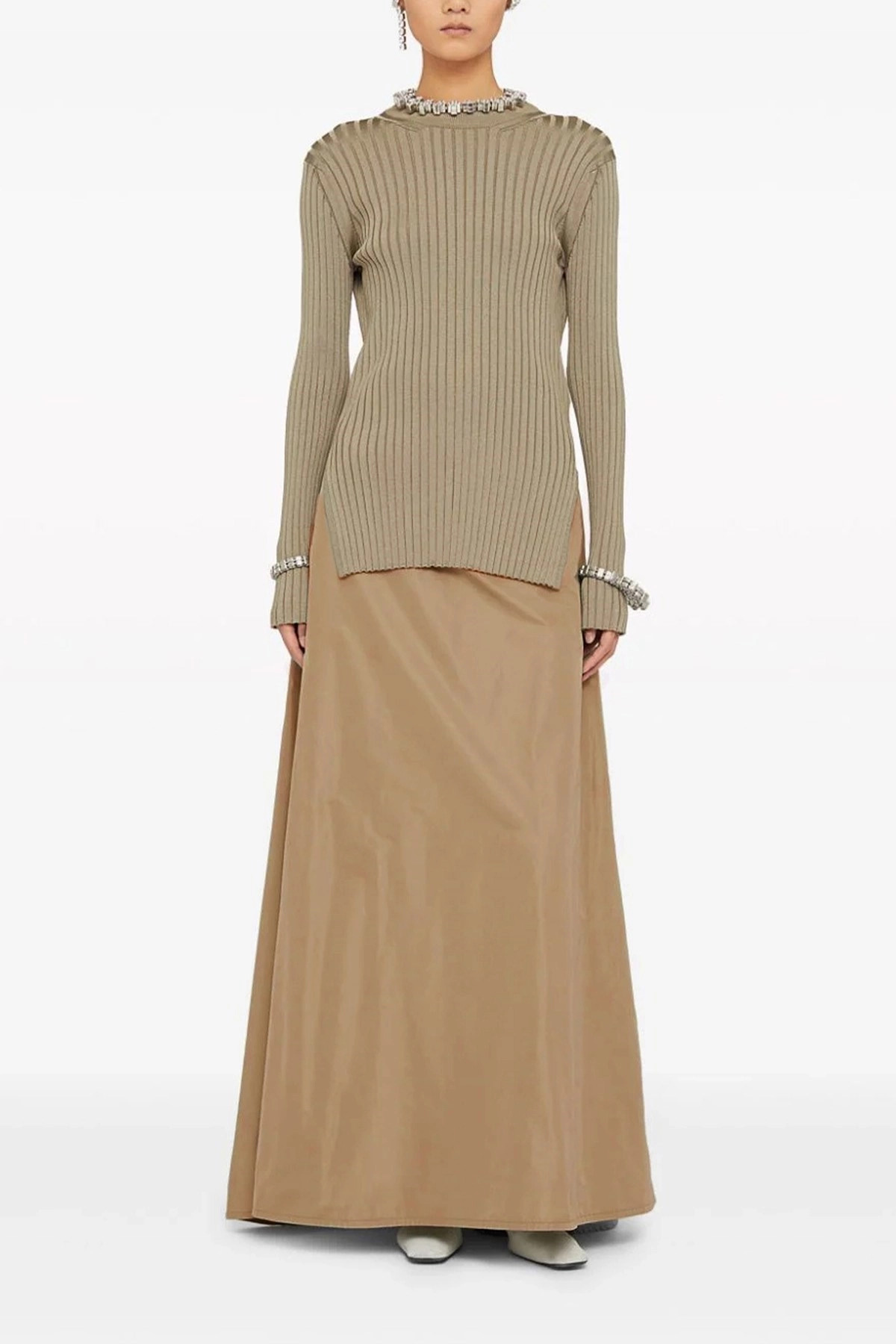 Long flared skirt - 2