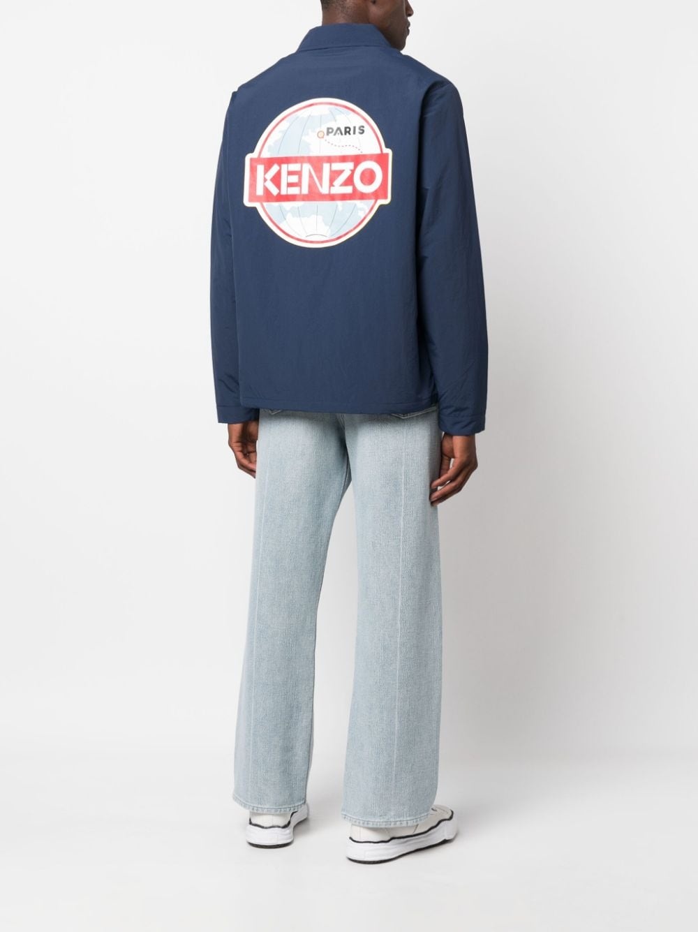 logo-print shirt - 2