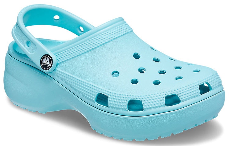 (WMNS) Crocs Classic Platform Clog 'Pure Water' 206750-4SS - 4