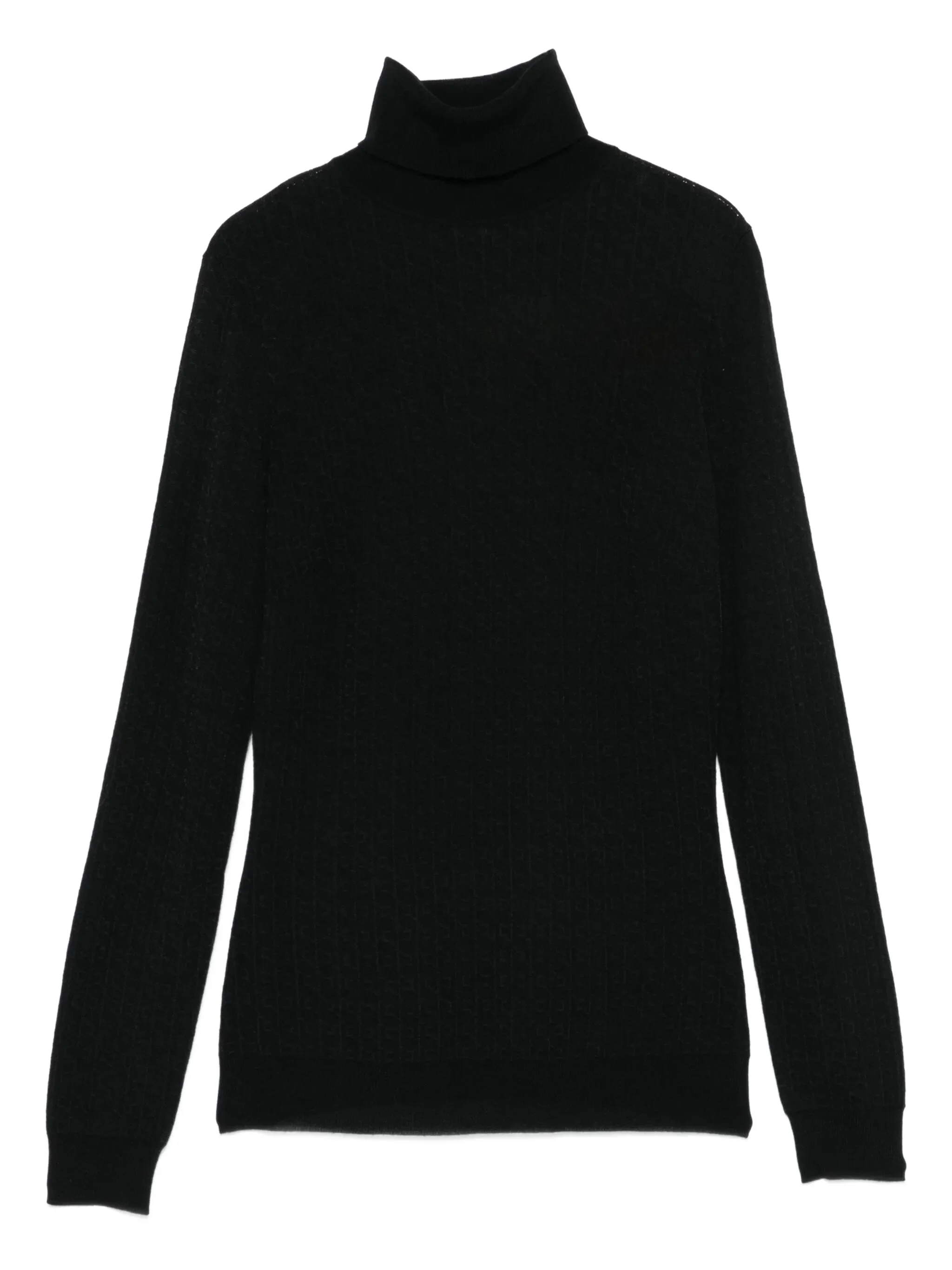 Elisabetta Franchi Turtleneck Ribbed Top - 1