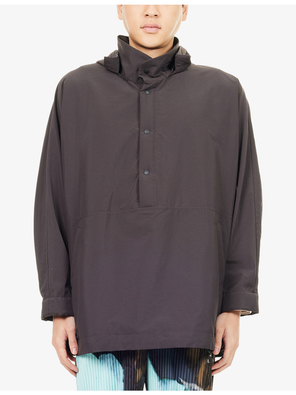 Padded Rim Hooded Woven Shirt - 3