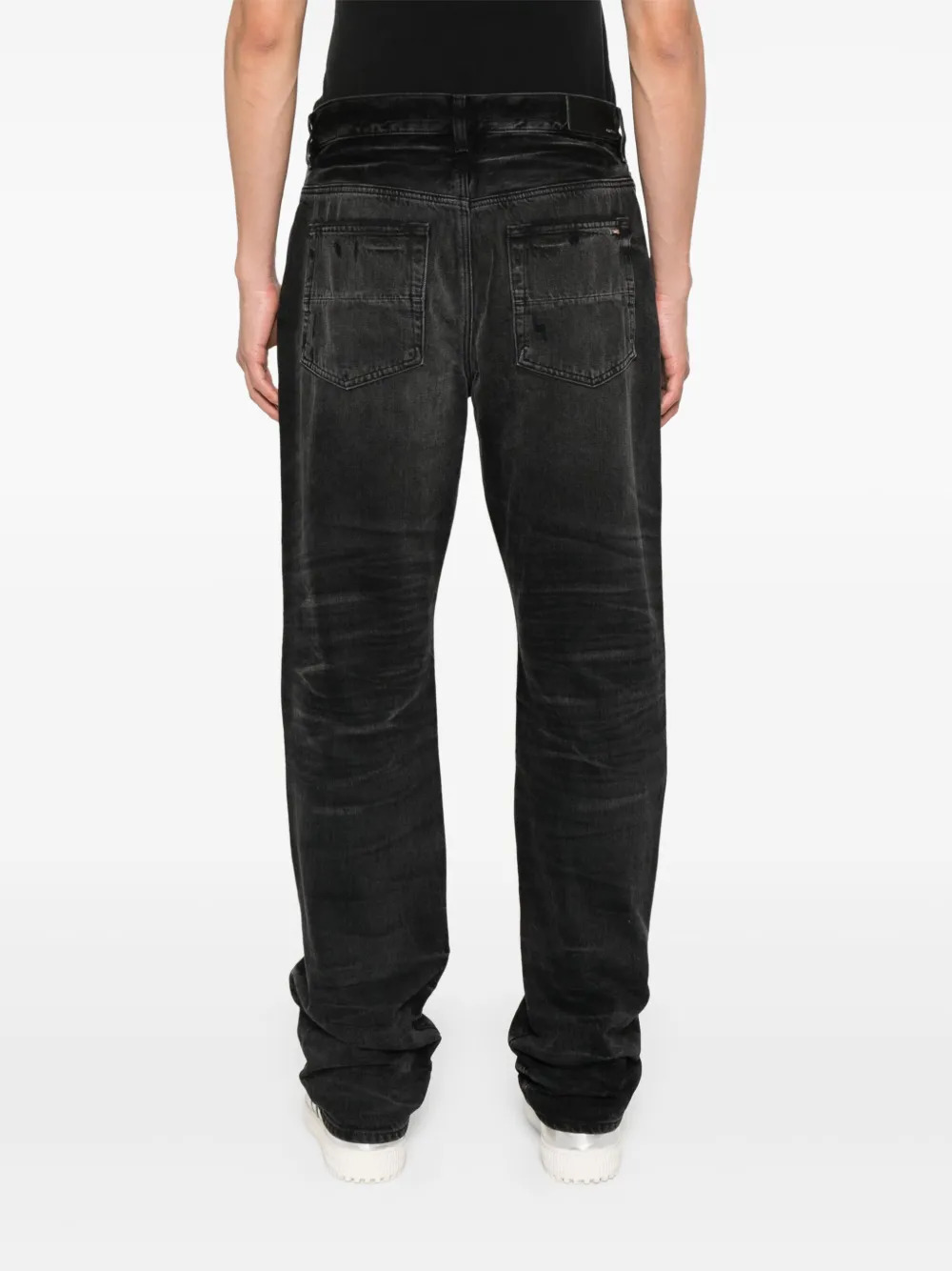 AMIRI - Men Leather Straight Mx1 Jean - 3