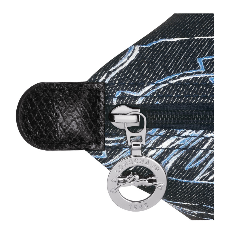 Le Pliage Collection L Tote bag Navy - Canvas 6