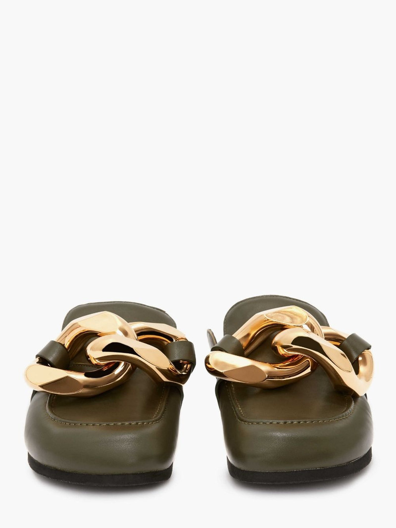 MEN’S CHAIN LOAFER MULES 4