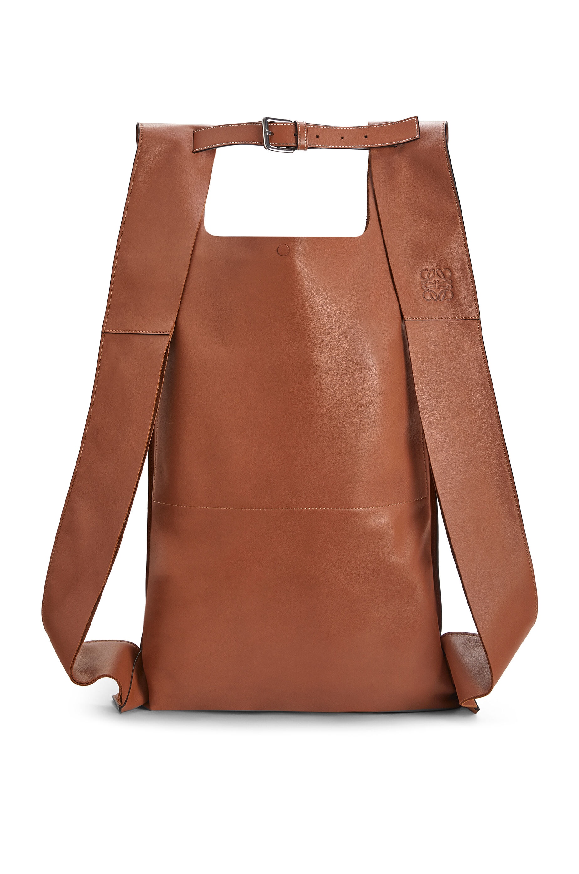 Shopper backpack in nappa calfskin - 3