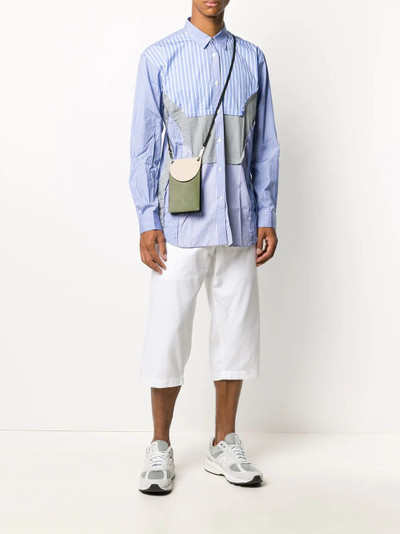 Comme des Garçons SHIRT contrast panel shirt outlook