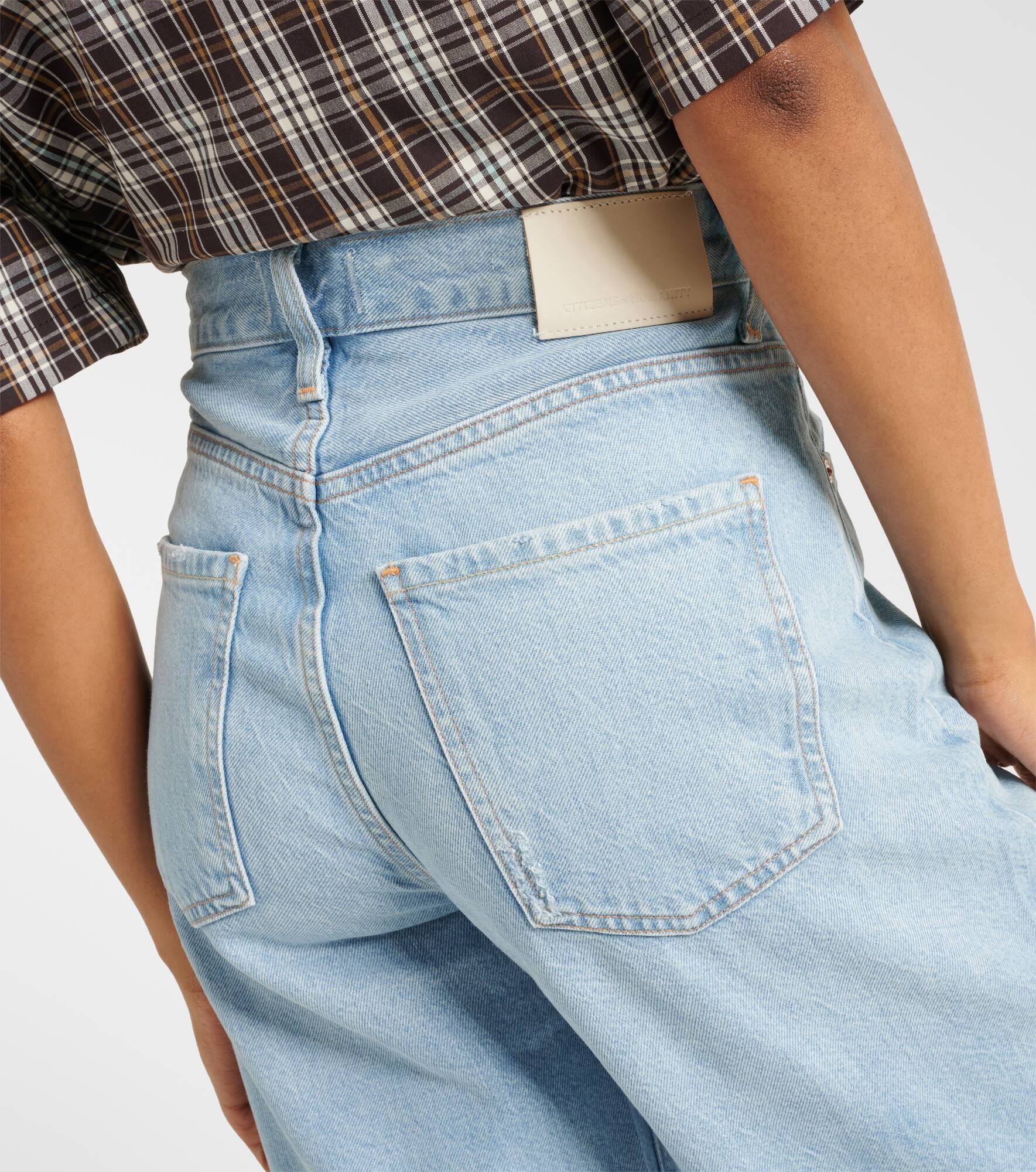 Annina high-rise wide-leg jeans - 6