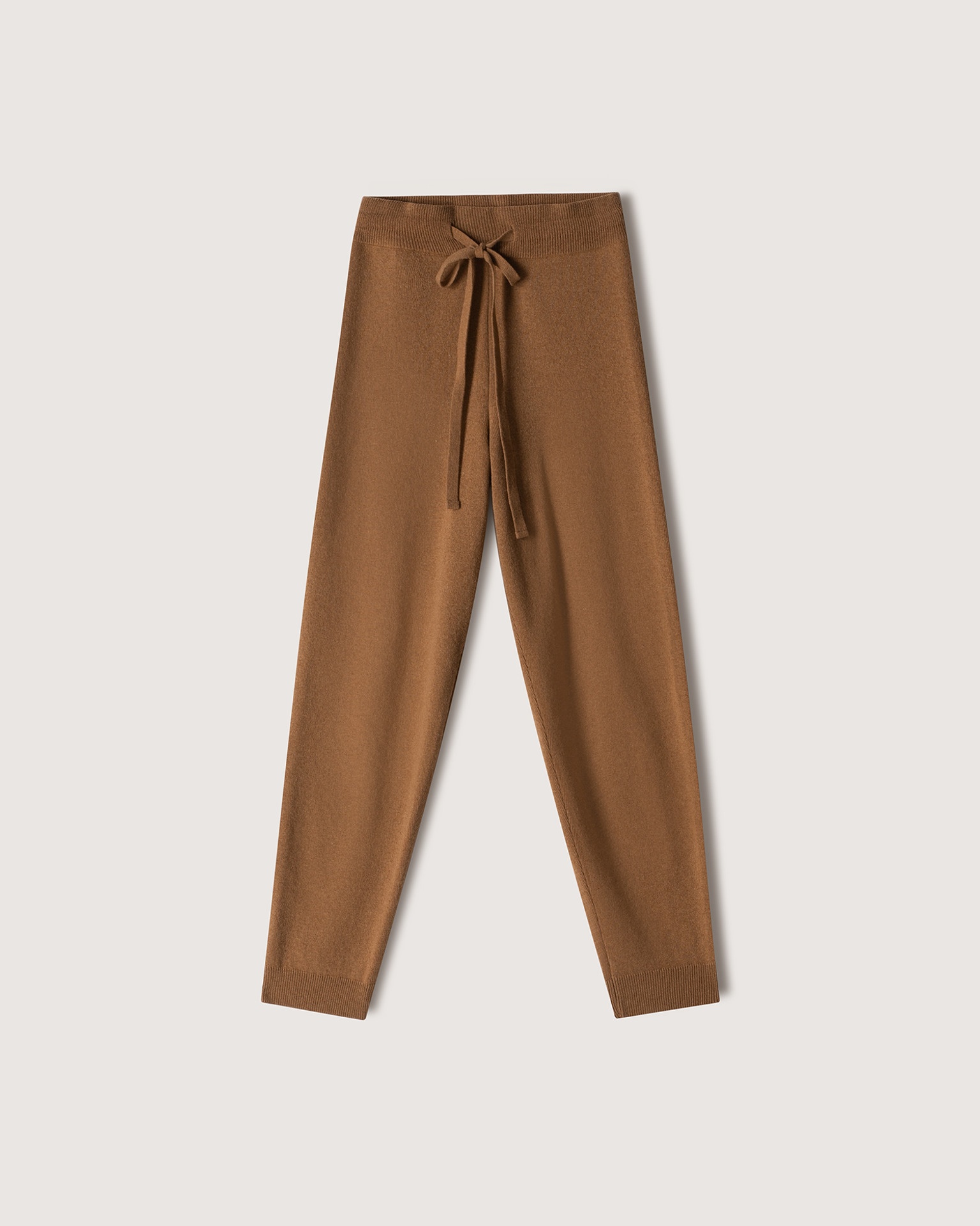 YLIA - Cashmere-blend track pants - Camel - 5