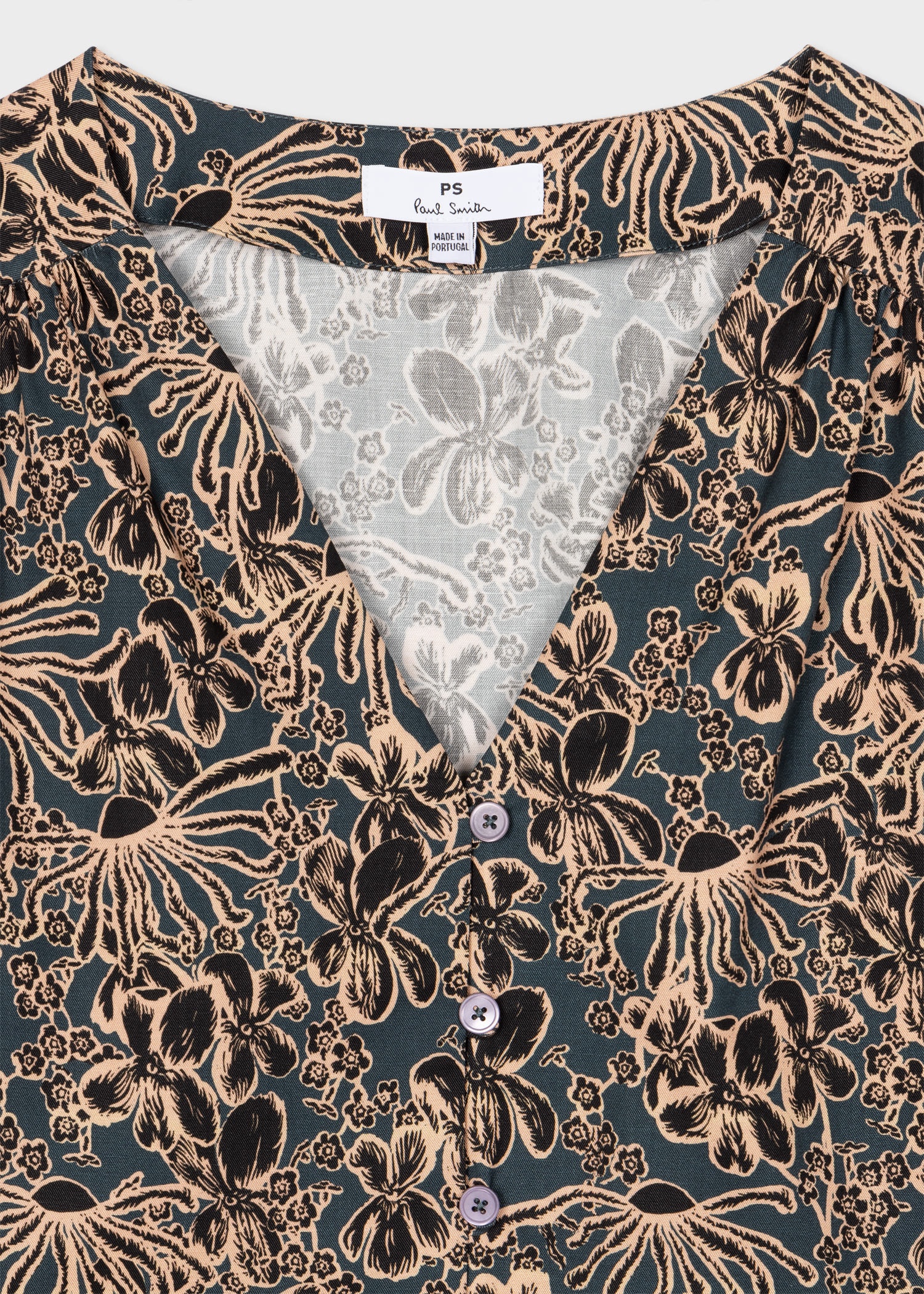 'Bridleway Floral' Long-Sleeve Top - 2