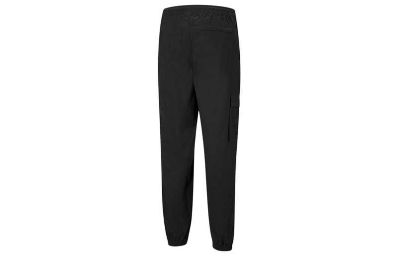 PUMA PUMA Casual Sweatpants 'Black White' 531361-01 outlook